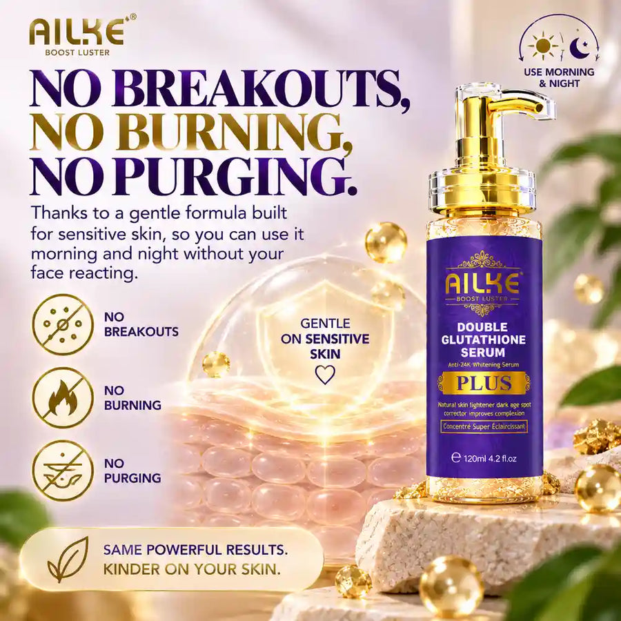 No breakouts, no burning, no purging