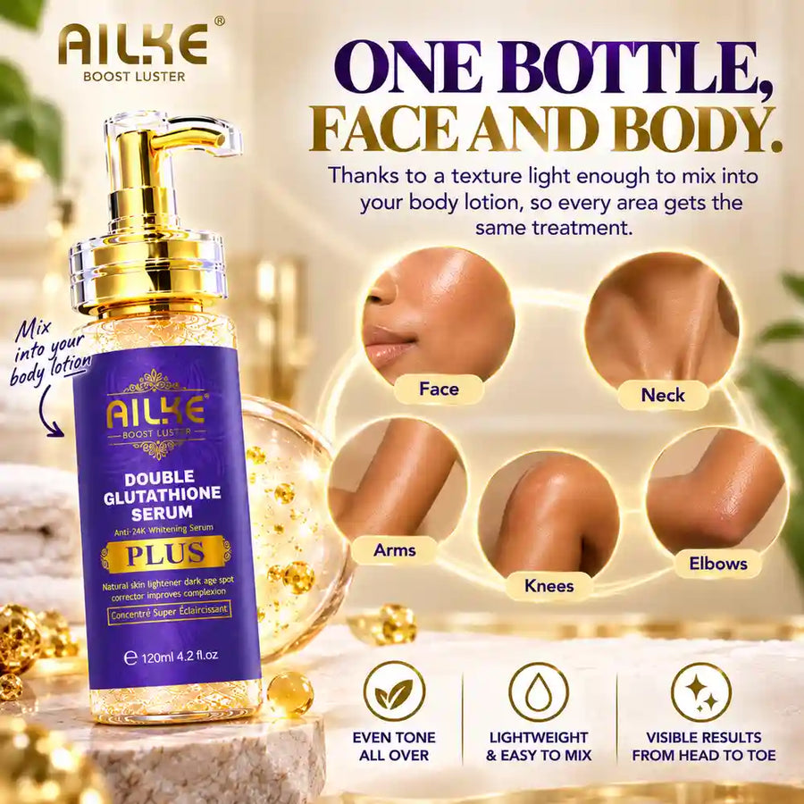 One bottle, face and body