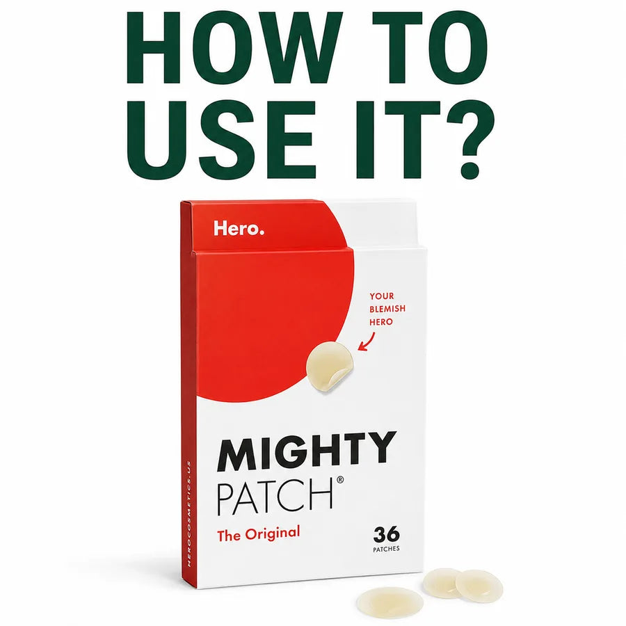 How to use ClearDot Night Acne Patches
