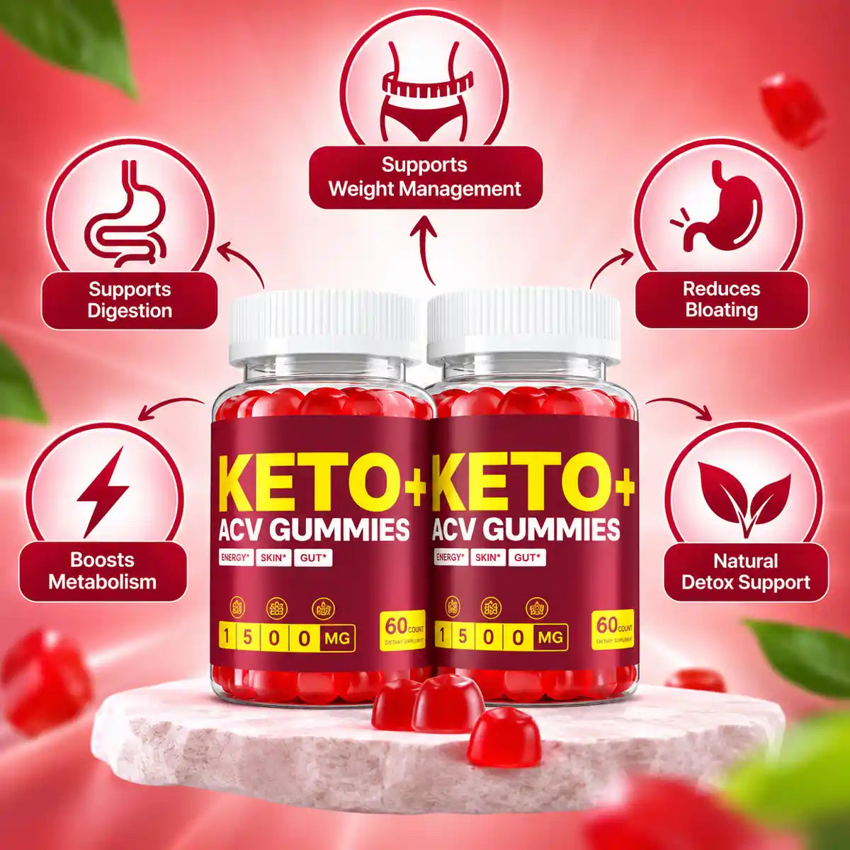 Keto ACV Gummies bottle