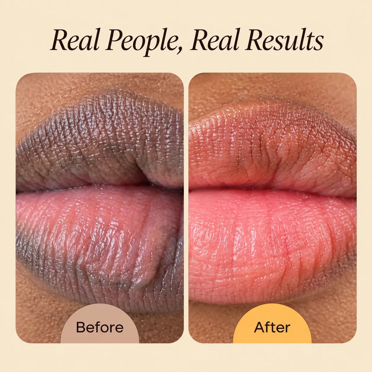 LumiLips turmeric & lemon lip balm — results