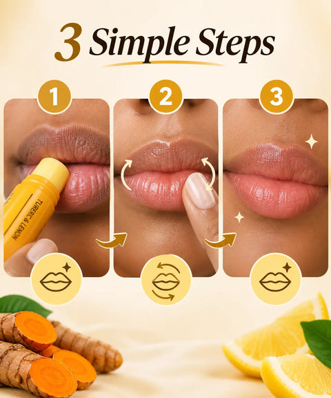 How to use LumiLips turmeric and lemon lip balm