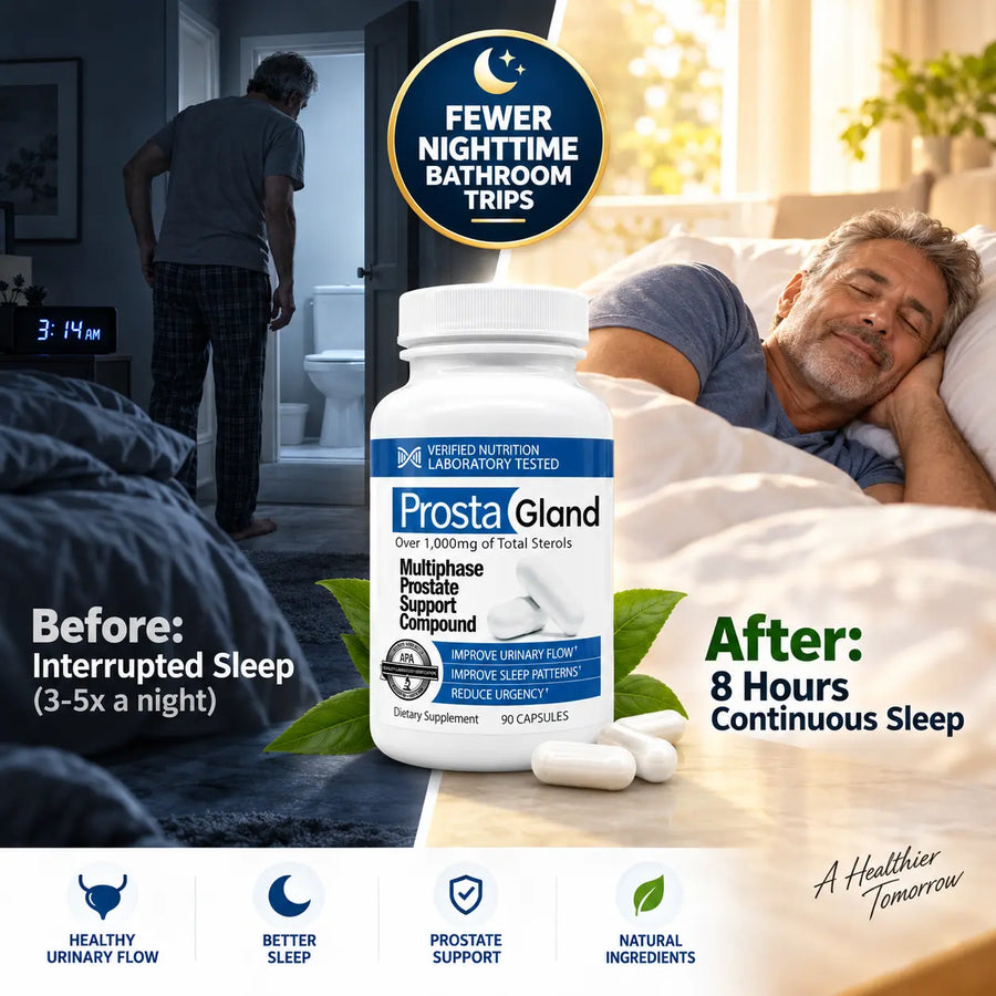 Fewer Nighttime Bathroom Trips