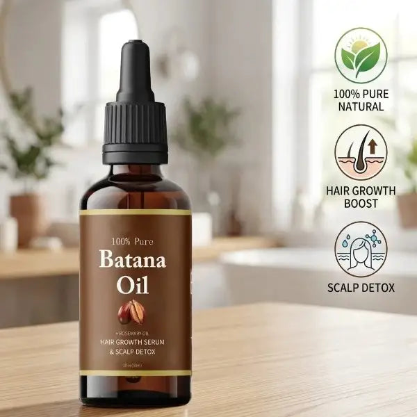 Rapid Growth Hair Oil – Batana & Rosemary Oil