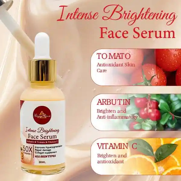 Anti-Dark Spot Glow Serum – Vitamin C & Arbutin